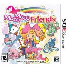 Moco Moco Friends art work – action game for Nintendo 3DS