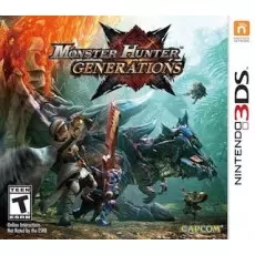Monster Hunter Generations art work – action game for Nintendo 3DS