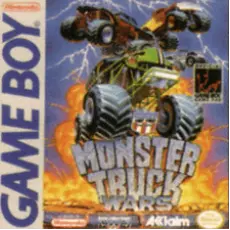 Monster Truck Wars Game Boy box art – classic retro game for GameBoy