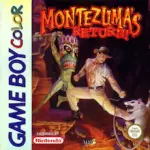 Montezumas Return Game Boy Color box art – old GBC game trade in