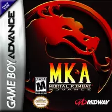 Mortal Kombat Advance art work – action game for Nintendo Game Boy Advance