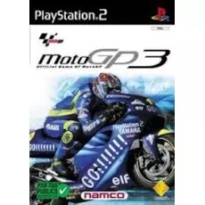 MotoGP 3 art work – video game for PlayStation 2