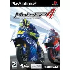 MotoGP 4 art work – video game for PlayStation 2