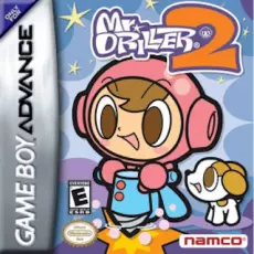 Mr. Driller 2 art work – action game for Nintendo Game Boy Advance