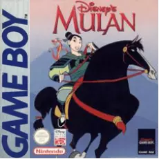 Mulan Game Boy box art – classic retro game for GameBoy