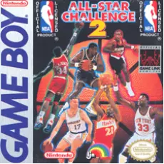 NBA All-Star Challenge Game Boy box art – classic retro game for GameBoy
