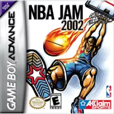 NBA Jam 2002 art work – sports game for Nintendo Game Boy Advance