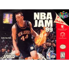NBA Jam 99 / 1999 N64 box art – retro game for Nintendo 64