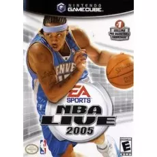 NBA Live 2005 GameCube box art – sports game for Nintendo GameCube