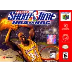 NBA Showtime NBA on NBC N64 box art – retro game for Nintendo 64