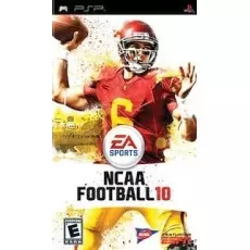 NCAA Football 10 art work – video game for PlayStation Portable