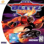 NFL Blitz 2000 art work for the sega DreamCast