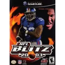 NFL Blitz 2003 GameCube box art – action game for Nintendo GameCube