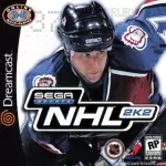 NHL 2K2 art work for the sega DreamCast