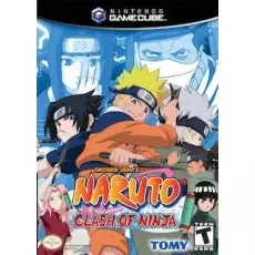 Naruto Clash of Ninja GameCube box art – action game for Nintendo GameCube
