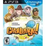 National Geographic Challenge art work – video game for PlayStation 3