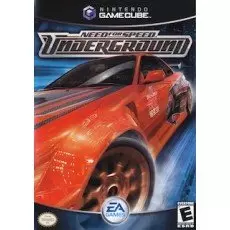 Need for Speed Underground GameCube box art – off-road racing game for Nintendo GameCube