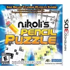 Nikolis Pencil Puzzle art work – action game for Nintendo 3DS
