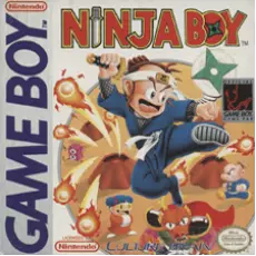 Ninja Boy Game Boy box art – classic retro game for GameBoy