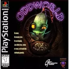 Oddworld Abe's Oddysee art work – video game for PS1