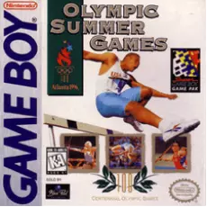 Olympic Summer Games Game Boy box art – classic retro game for GameBoy