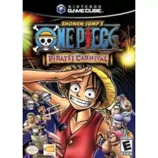 One Piece Pirates Carnival GameCube box art – action game for Nintendo GameCube
