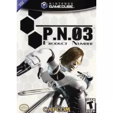P.N. 03 - Product Number GameCube box art – action game for Nintendo GameCube