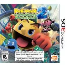 Pac-Man and the Ghostly Adventures 2 art work – action game for Nintendo 3DS