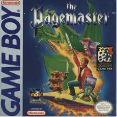 Pagemaster Game Boy box art – classic retro game for GameBoy