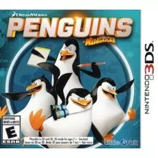 Penguins of Madagascar art work – action game for Nintendo 3DS