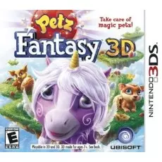 Petz Fantasy 3D art work – action game for Nintendo 3DS