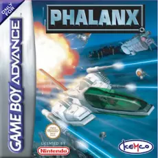 Phalanx art work – action game for Nintendo Game Boy Advance