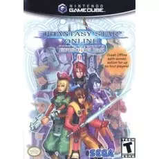 Phantasy Star Online Episode I & II.  1 And 2 GameCube box art – action game for Nintendo GameCube