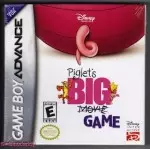 Piglet's Big Game art work – action game for Nintendo Game Boy Advance