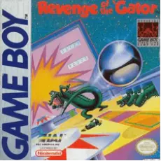 Revenge of the Gator Game Boy box art – classic retro game for GameBoy
