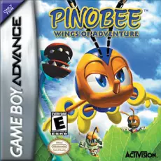 Pinobee Wings of Adventure art work – action game for Nintendo Game Boy Advance