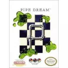 Pipe Dream NES box art – classic 8-bit game for Nintendo NES