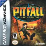 Pitfall The Lost Expedition art work – action game for Nintendo Game Boy Advance