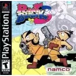 Point Blank 3 art work – video game for PS1