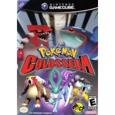 Pokemon Colosseum GameCube box art – action game for Nintendo GameCube
