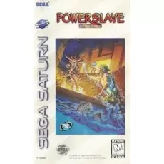Powerslave Sega Saturn box art – retro game for Sega Saturn