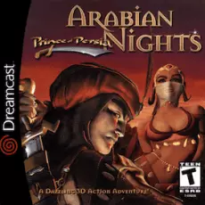Prince of Persia Arabian Nights art work for the sega DreamCast