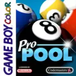 Pro Pool Game Boy Color box art – old GBC game trade in
