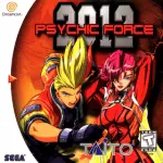 Psychic Force 2012 art work for the sega DreamCast