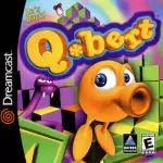Q*bert art work for the sega DreamCast