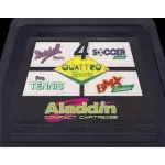 Quattro Sports [Aladdin] NES box art – classic 8-bit game for Nintendo NES