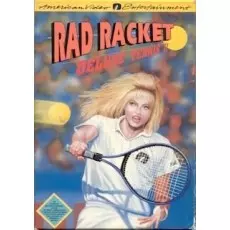 Rad Racket: Deluxe Tennis II, 2 NES box art – classic 8-bit game for Nintendo NES