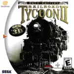 Railroad Tycoon II Gold Edition art work for the sega DreamCast