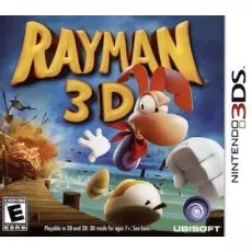 Rayman 3D art work – action game for Nintendo 3DS