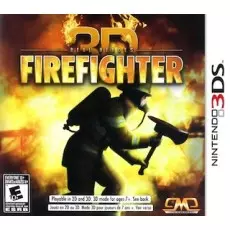 Real Heroes Firefighter 3D art work – action game for Nintendo 3DS